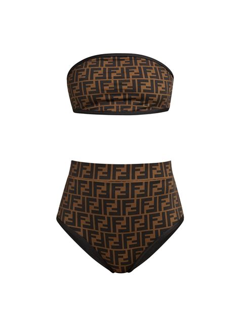 fendi swimsuit cheap|fendi high waisted bikini.